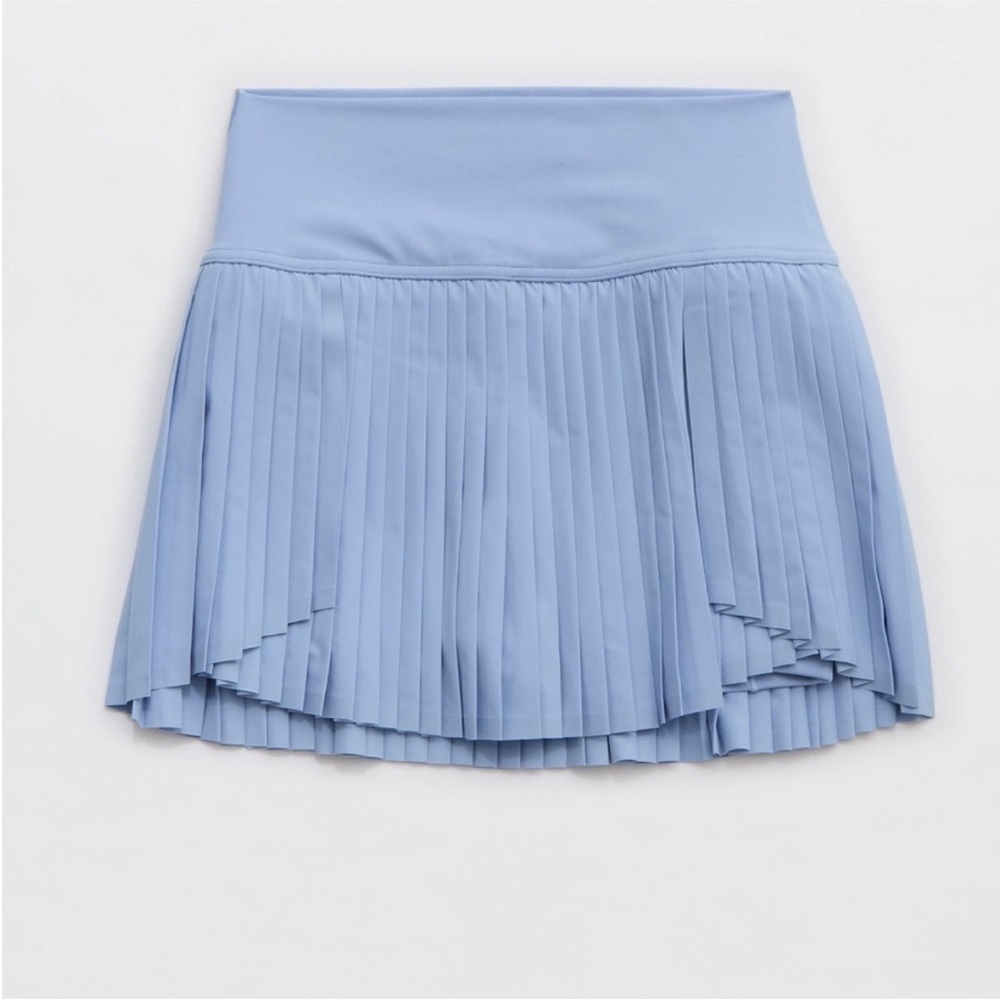 Aerie Light Blue Pleated Tennis Skort Size Small Tennis Prep - Picture 13 of 14